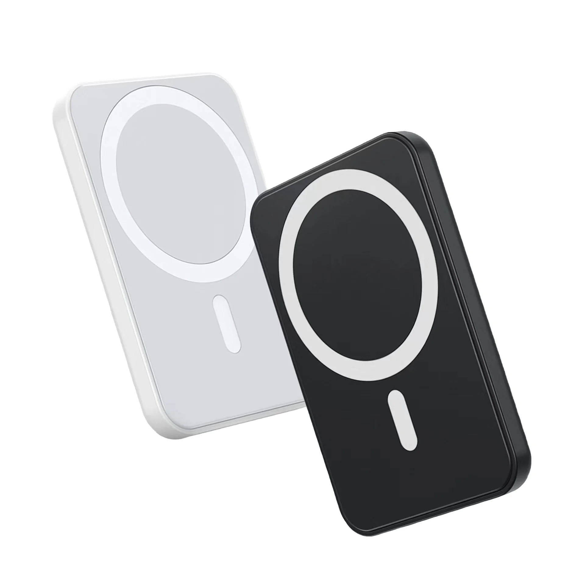 ASPOR  Portable Mini Magnet Power Bank 5000mAh Phone Charger Fast Charging PD 15W Magnetic Wireless Power Bank