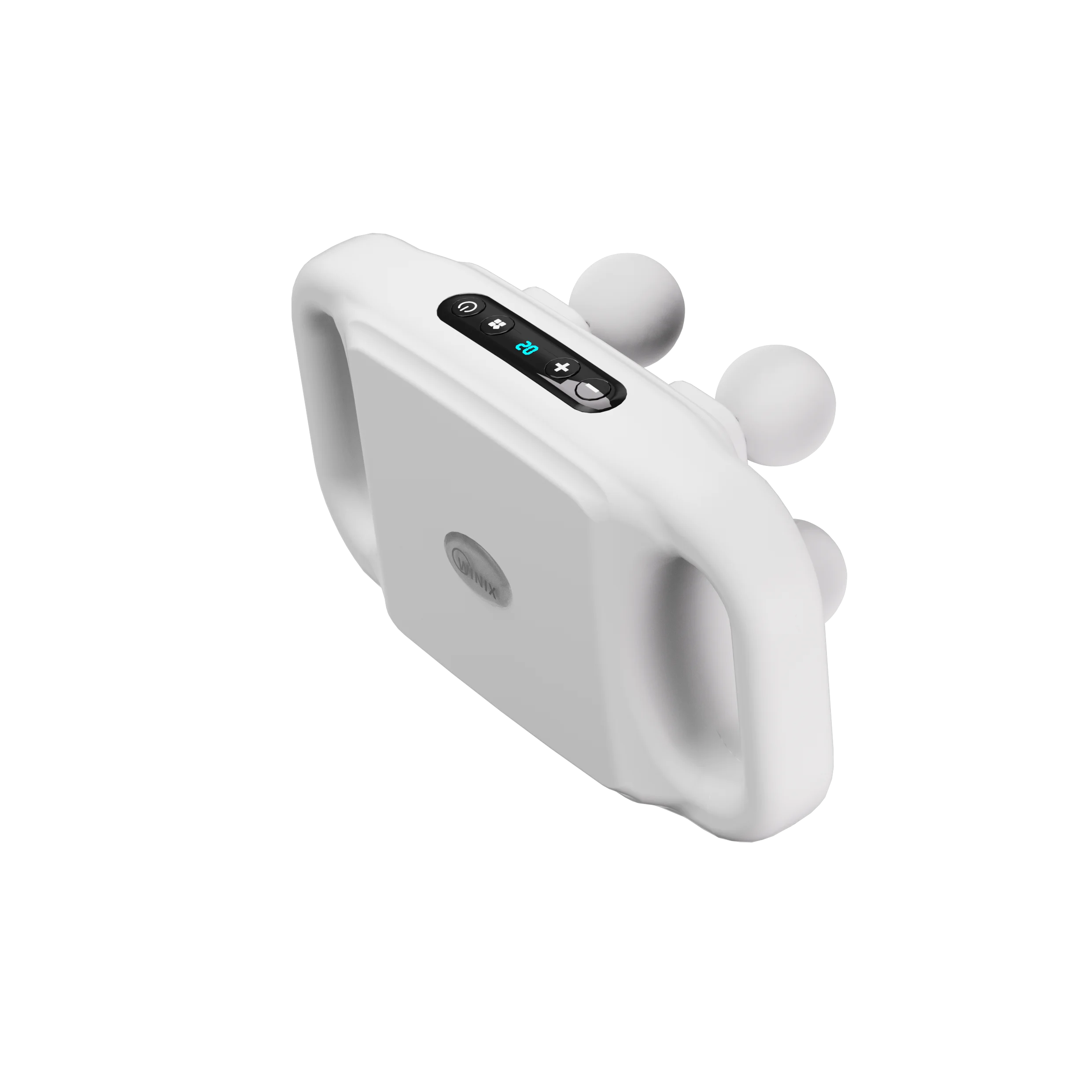 Hot Sale Portable Cordless Body Massager Muscle Vibration Mini Massage Gun Healthcare Deep Tissue Machine with 4 Heads