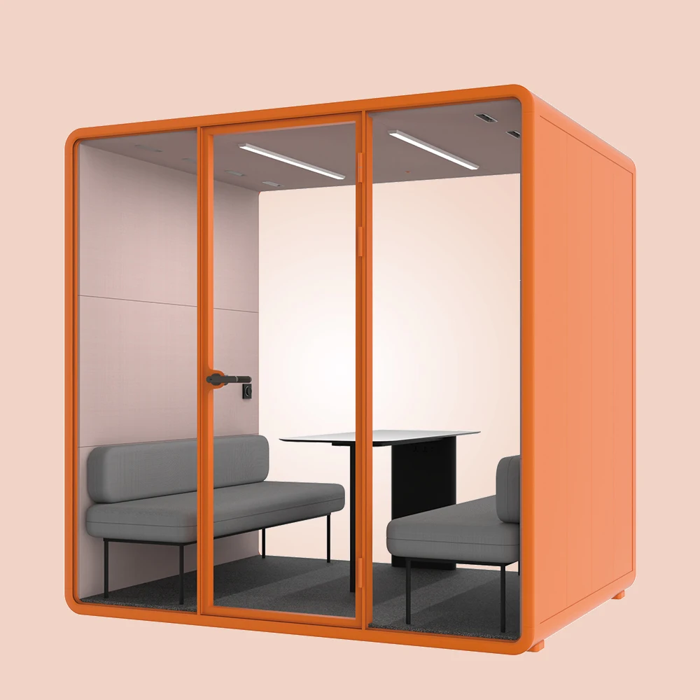 Mobile Silence Sound Proof Recording Acoustic Vocal Studio pod Isolation Phone Booth