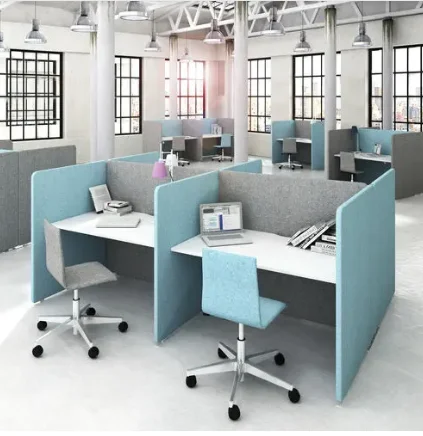 sound proof cubicles 4 person workstation office desk call center cubicle staff desk