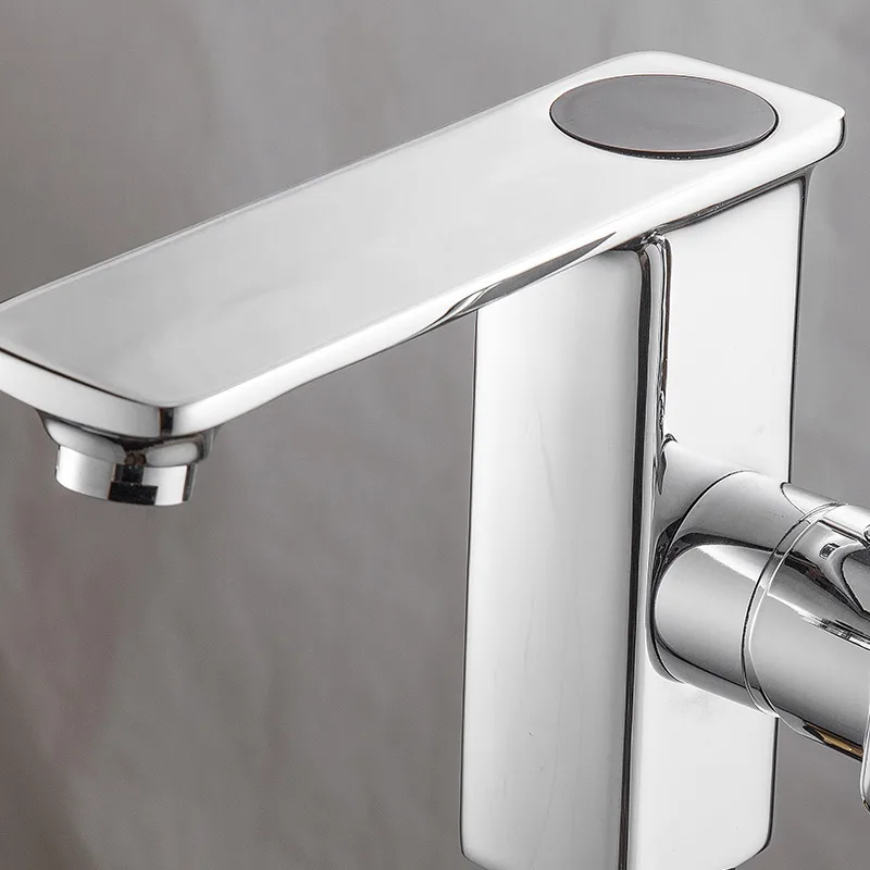 
New Design Deck Mounted LED Digital Basin mixer Cold Hot Water Mixer Bathroom Digital Basin Faucet 
