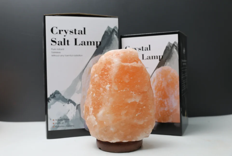 3-5 KG Factory Wholesale Cylindrical Salt Lamp Rose Salt Craft Gift Night Light