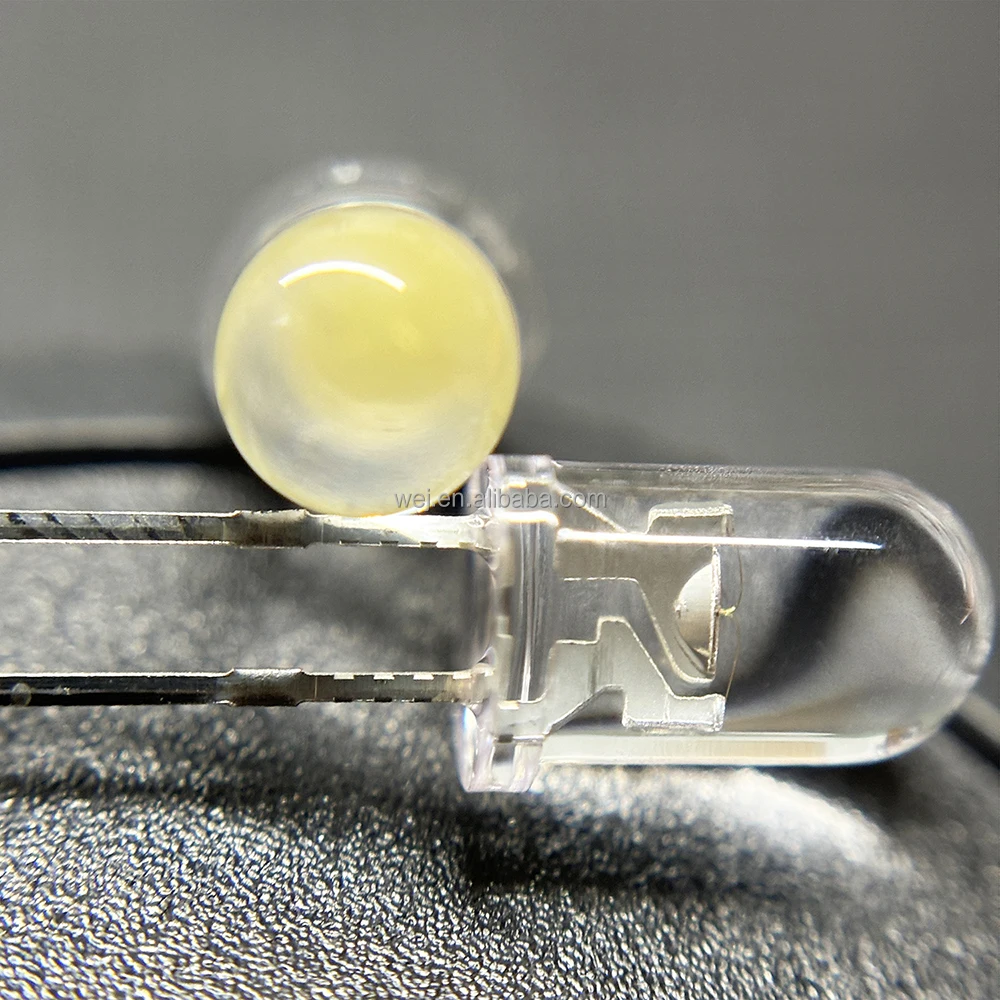 5mm Round Head LED Diode Assorted Kit Warm/Nature White Green Red Blue Yellow Orange Pink Purple DIY Light Emitting Diode