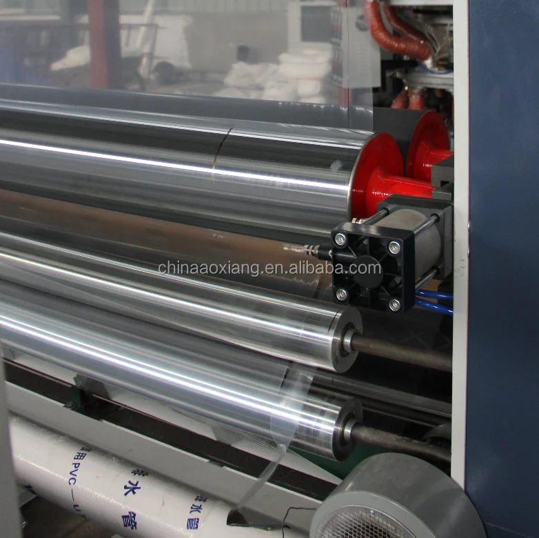 Single Layer High Speed Polyethylene Ldpe Hdpe  Film Blowing Machine