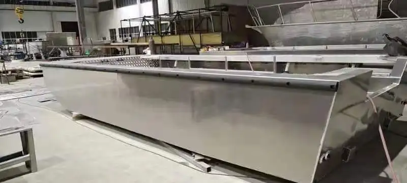  6m high quality aluminum landing craft cargo working boat for