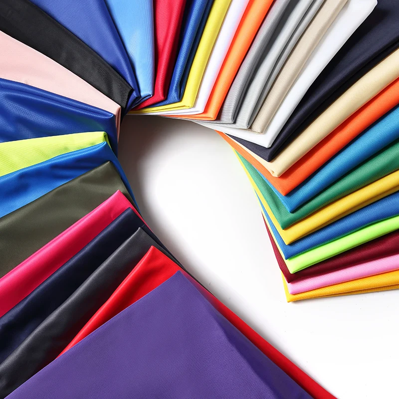 
Factory 220gsm Stock Items Solid Color Polyester 100% Stretch Fabric Lightweight Super Poly Fabric For Garments 
