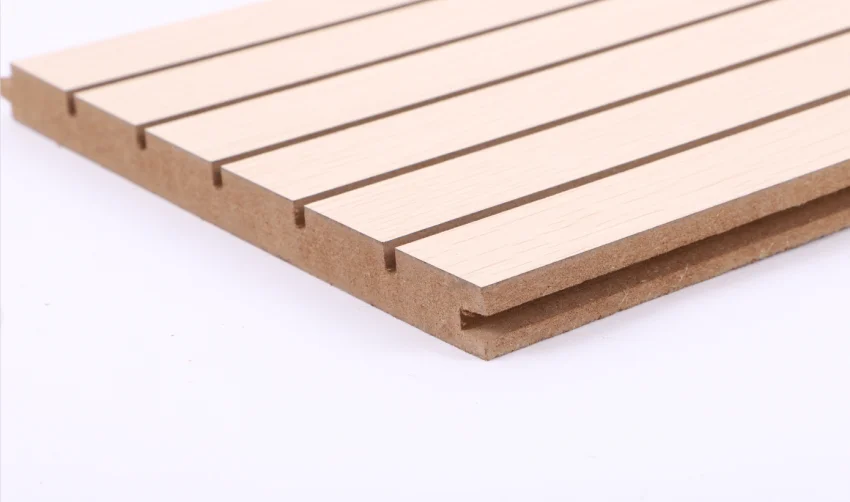 MDF Slotting and Punching Sound Proof Acoustic Wall Panel