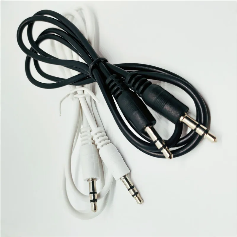 Cheap 1m 3ft 3.5mm to 3.5mm Audio Cable Car AUX Cable 1.5M Headphone Extension Code for Phone MP3 Car Headset Speaker