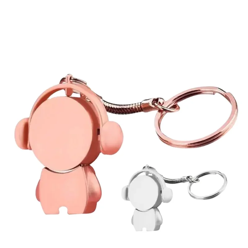 Custom Logo Metal musician USB flash drive with keychain 4GB 8GB 32GB 16GB 64GB 128GB USB memory stick