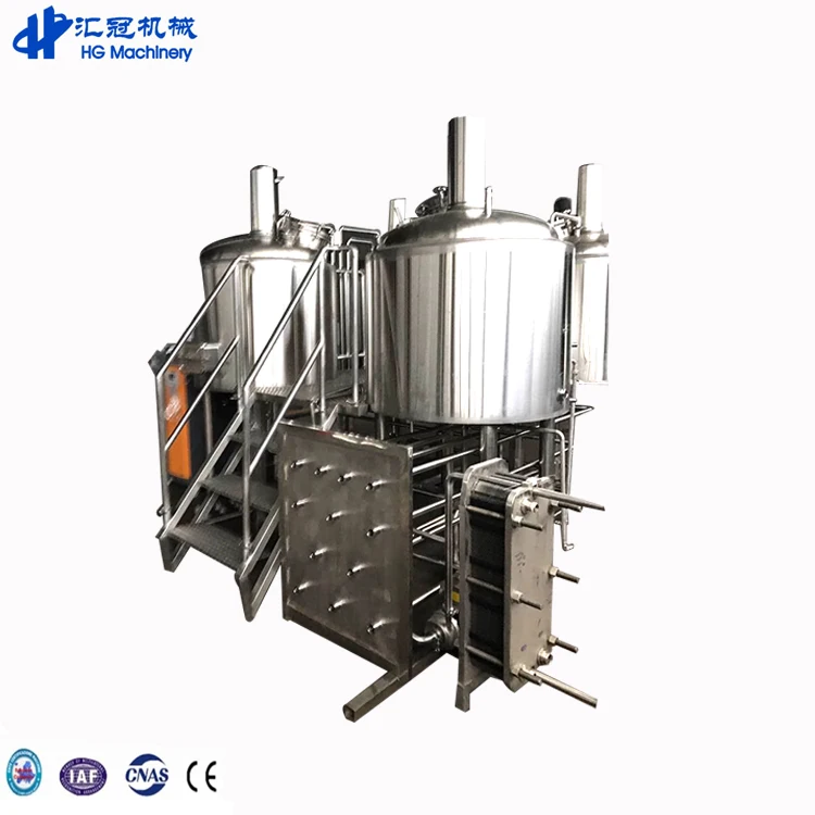 Гарантия торговли 5Bbl нержавеющая сталь пилсенер пиво оборудование микро пивоварня оборудование пивоварня системы паб пивоваре