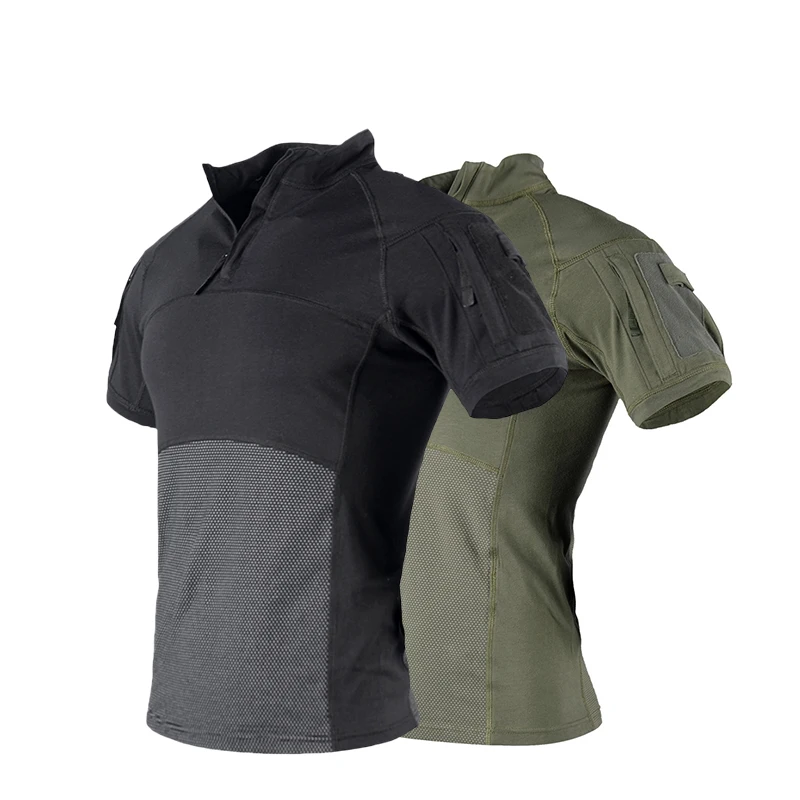 
New design Outdoor tactical camouflage uniform 100% T-shirt ,sleeve uniform camouflage army military frog suit 