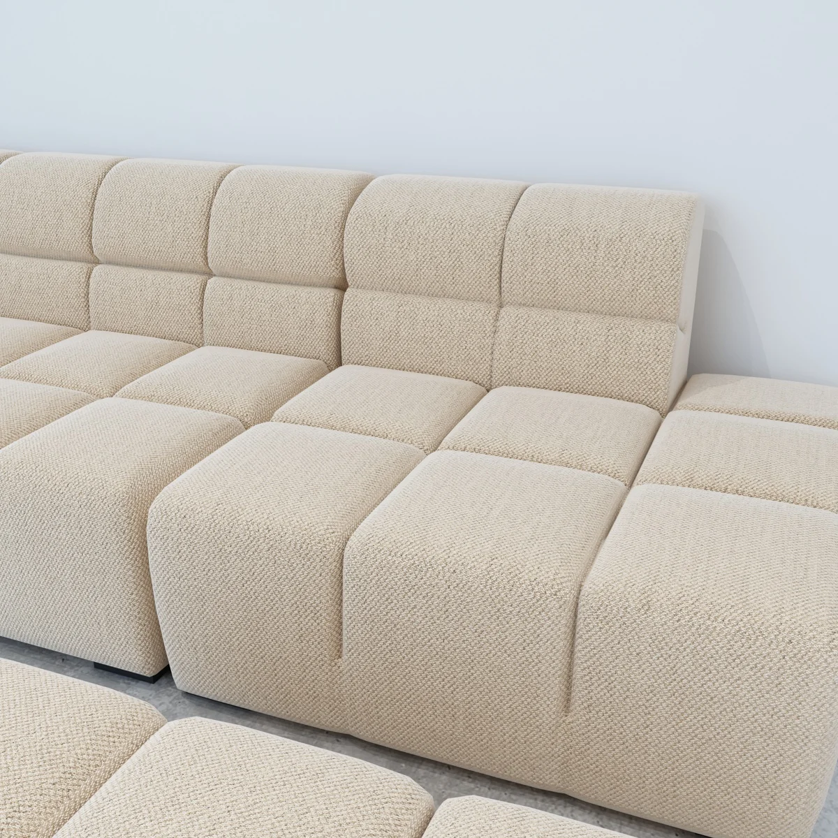 Linen fabric new design modular sectional sofa on sell