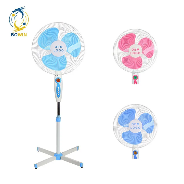 BOQI OEM Cheap 18 inch Standing fan Electric 16 inch Stand Fan