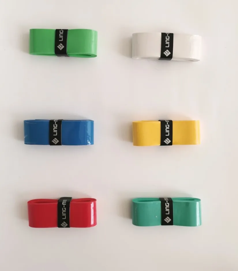 Overgrips Customized Printing Badminton / Tennis/ Squash Rackets Grips Various of Colors Ordinary Keel Overgrip