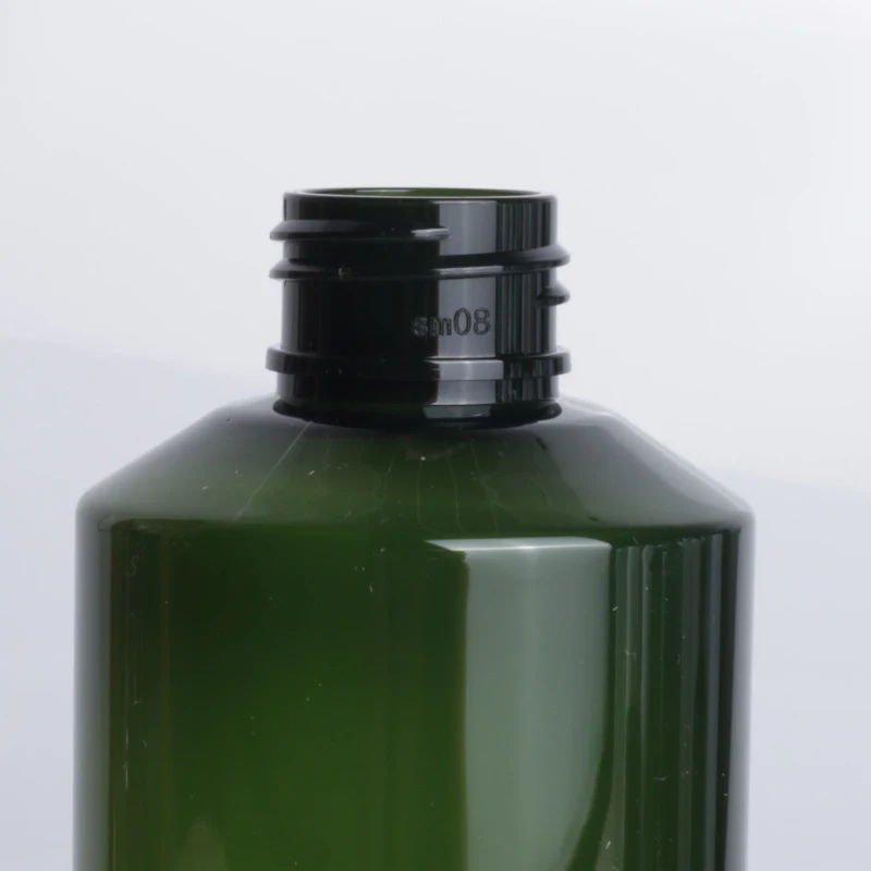 Cosmetic packaging Round Cylinder Plastic aluminum Screw Cap Bottles 50ml 100ml 150ml 200ml empty lotion bottle For Liquid