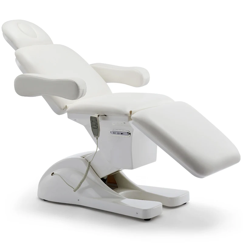 High-end beauty massage bed 3 motor with disinfection cabinet magnifying glass and