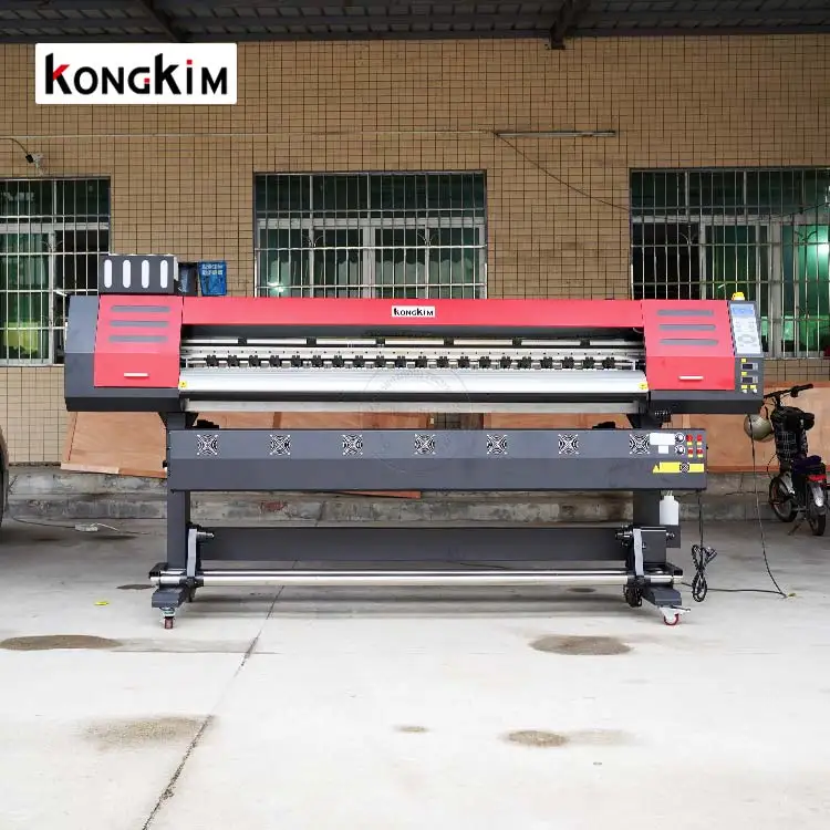1.8m digital roll to roll uv printer with double i3200 heads led UV plotter vinyl paper PP banner printing machine