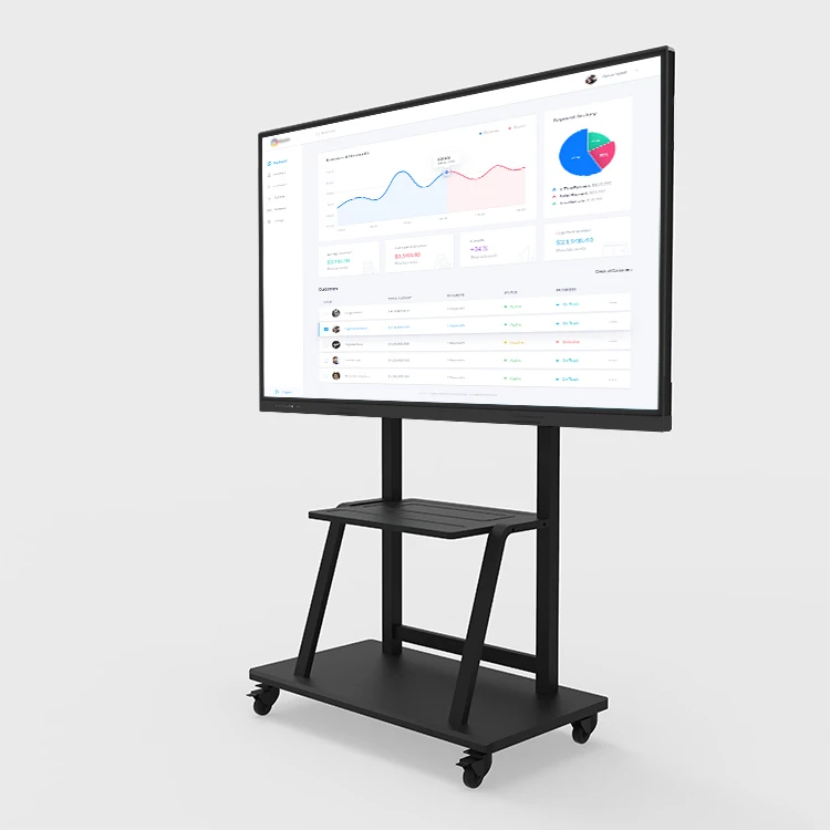 100inch 4k Kingone Smart Board Interactive Whiteboard All In One Conferencing Panel