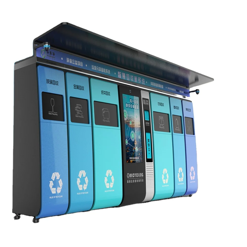 
Remote control system number of bottles recovered, member login to redeem points. Coin cashback voice prompt recovery machine 