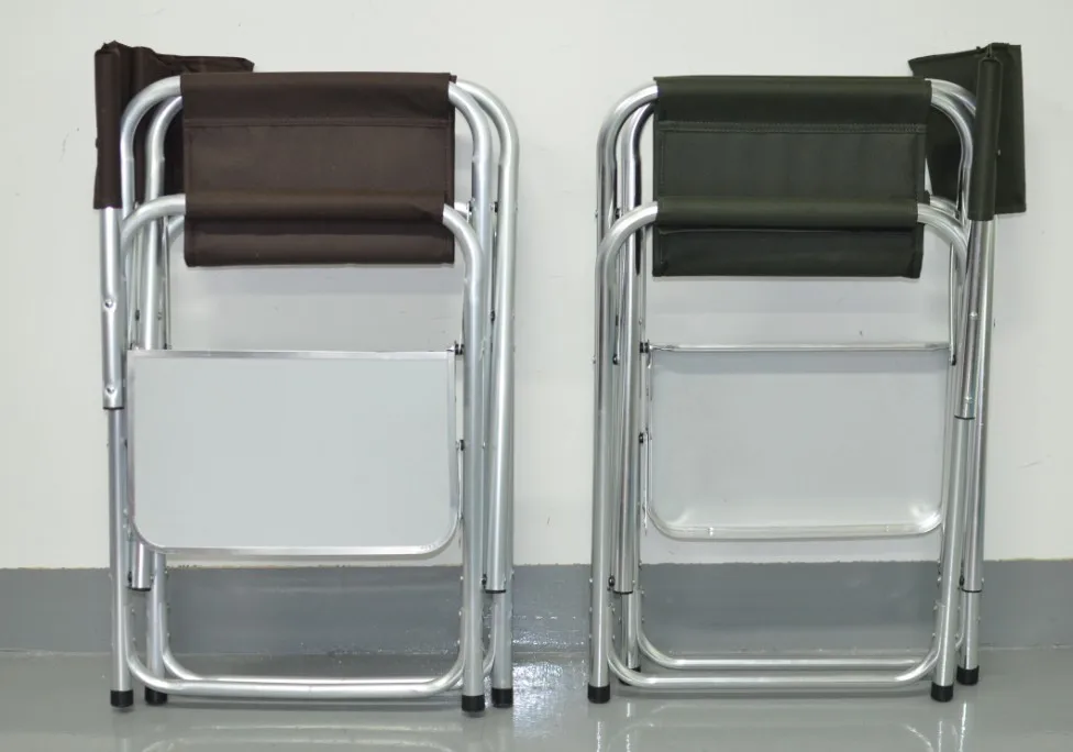 Folding Picnic Camping Table Tray Cup Holder Director Seat Chair
