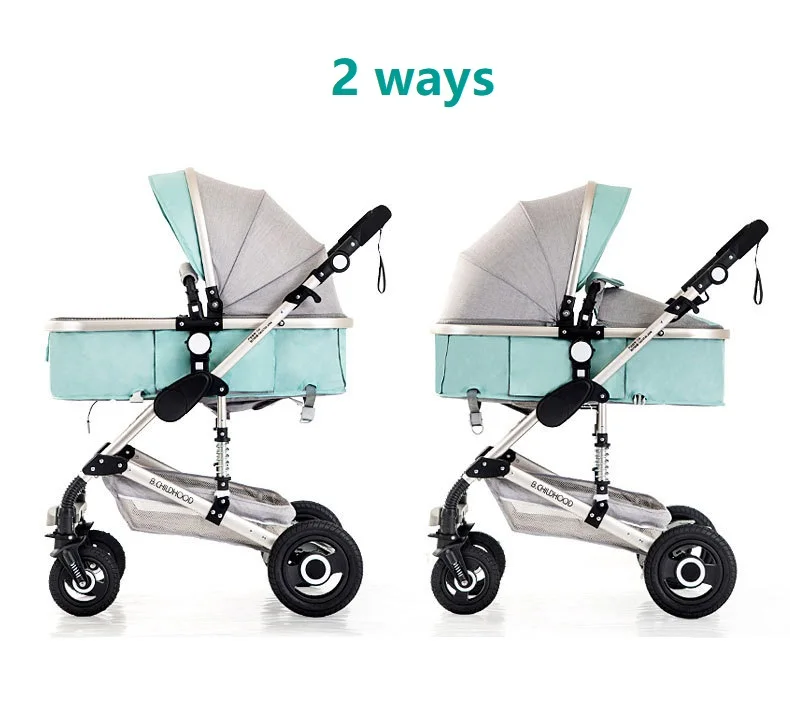 Wholesale Multi-Function Baby Carriage Baby Pram 3 In 1 Baby Strollers