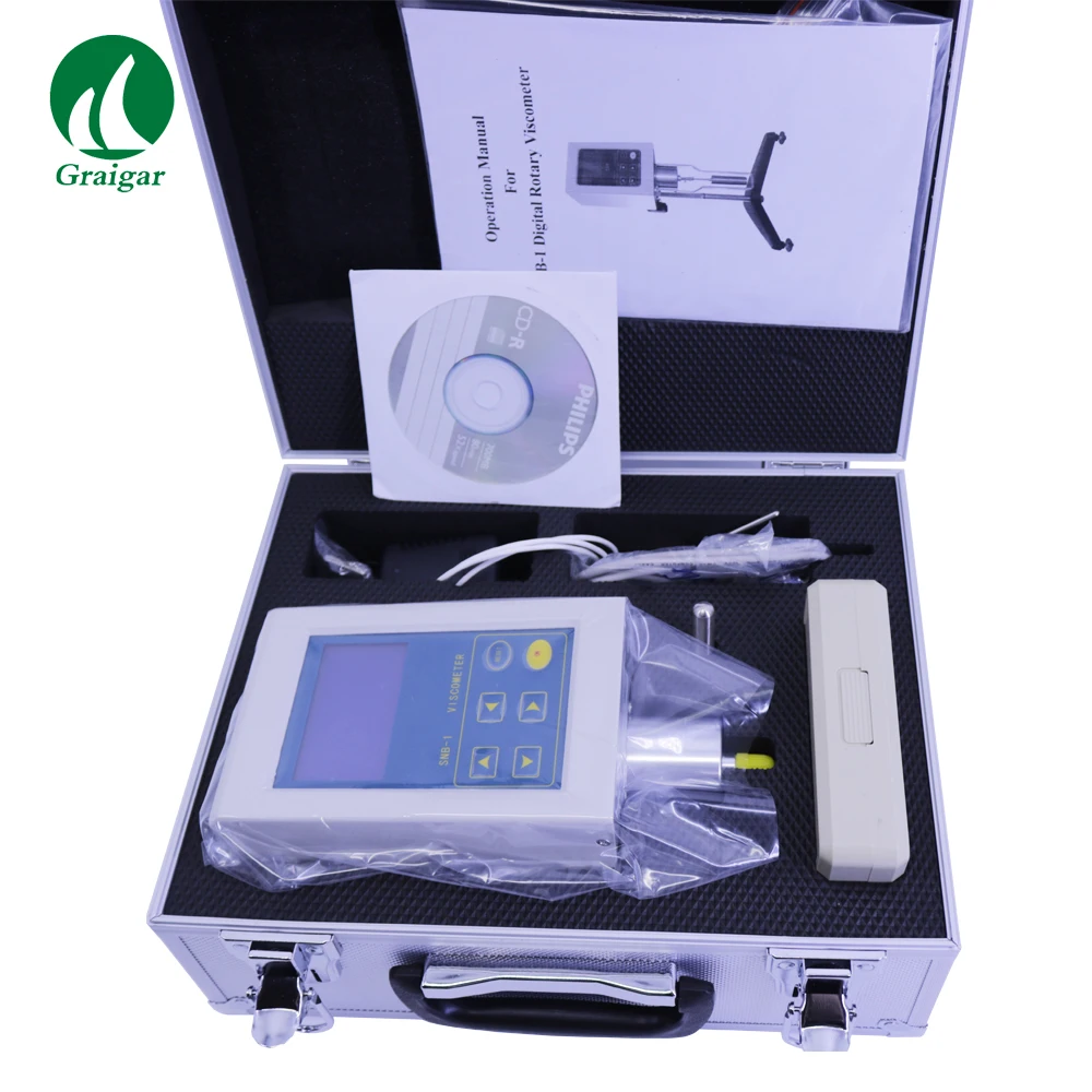 The Digital Rotary Viscometer SNB-1 with  Determine The Liquid And Absolute Viscose