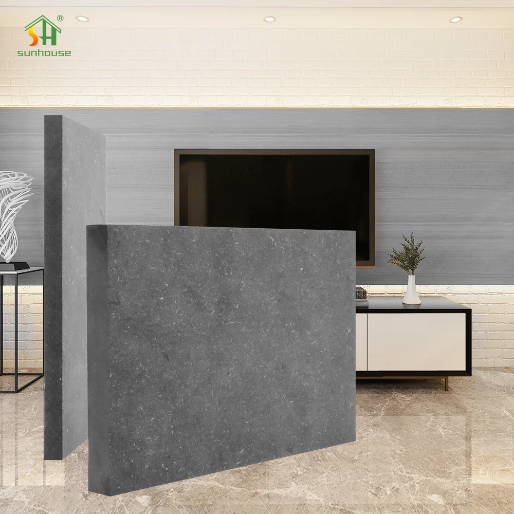 4*8Ft Black Melamine Pape E1 Wood Raw Chipboard /Mdf For Indoor