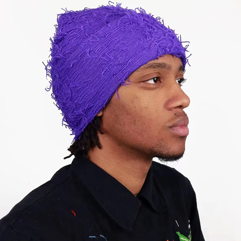 Winter Men Fleece Warmer Beanies Women Full Face Mask Cover Thermal  Windproof Ski Balaclava Cap custom logo cashmere beanie