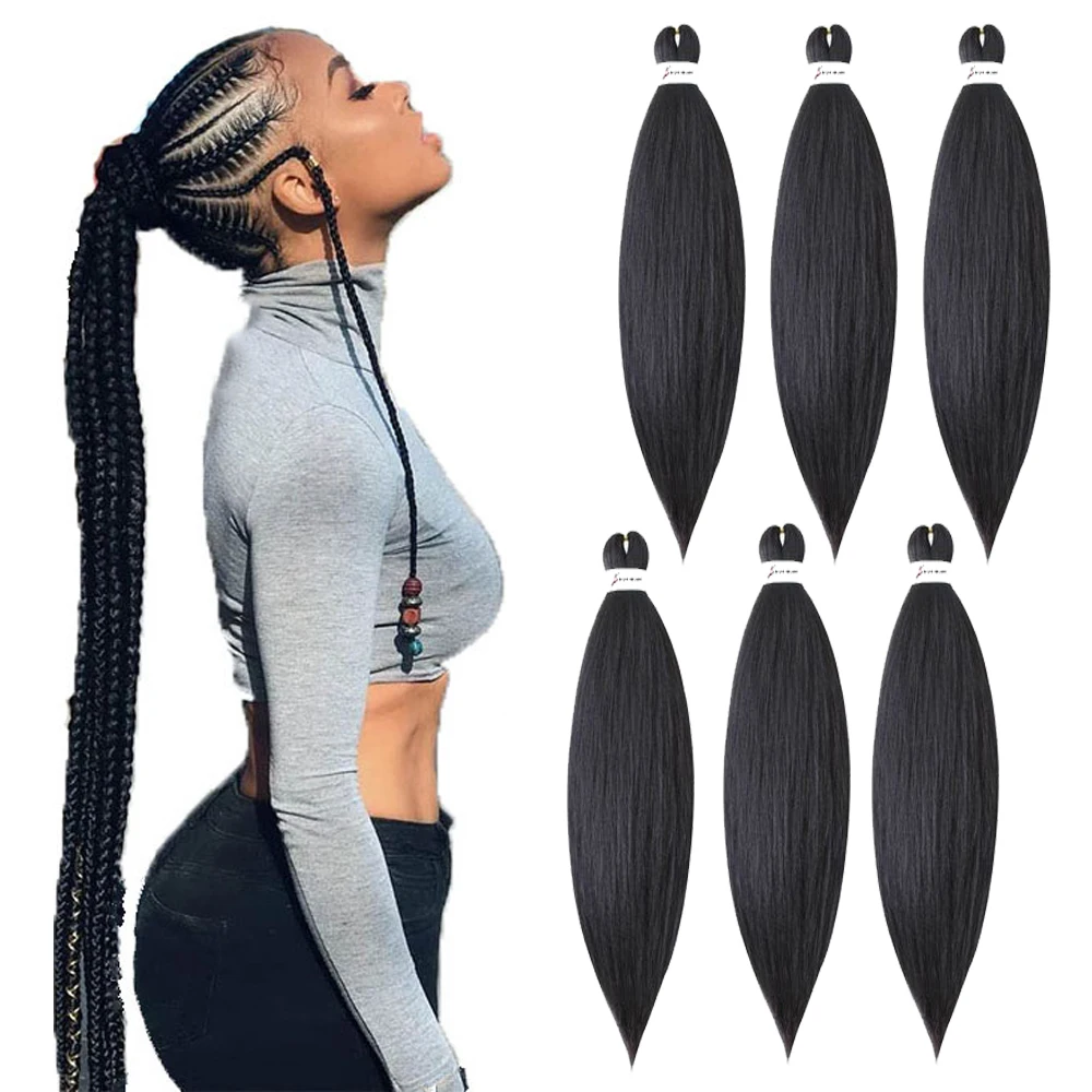 Good Price high quality Braiding Hair Expression Braiding Hair Pre Stretched yaki Braids Hair Extension For Black woman