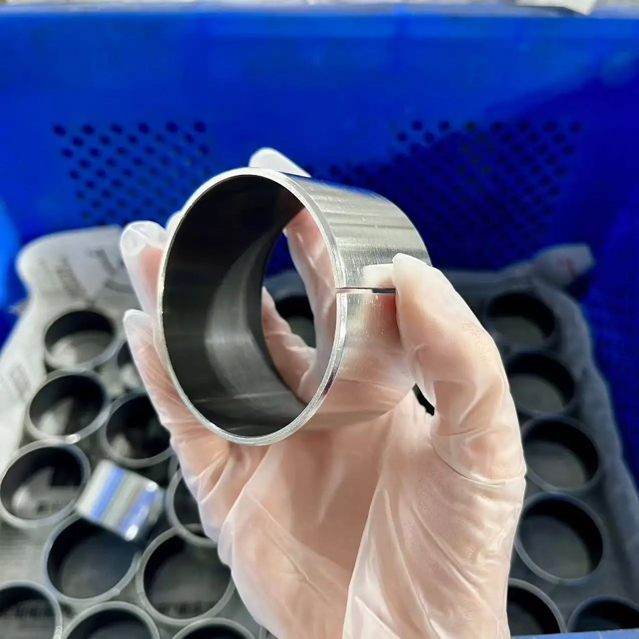 Steel Bronze Bushings with PTFE Layer Metal Polymer Composite Plain Bearing DU Bush