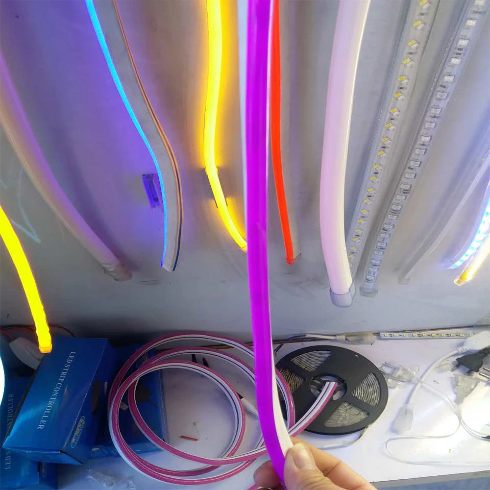 The latest fashion of 2nd generation 12V 8*10mm Led Strip Silicone Tube Separated  Flex Neon Light