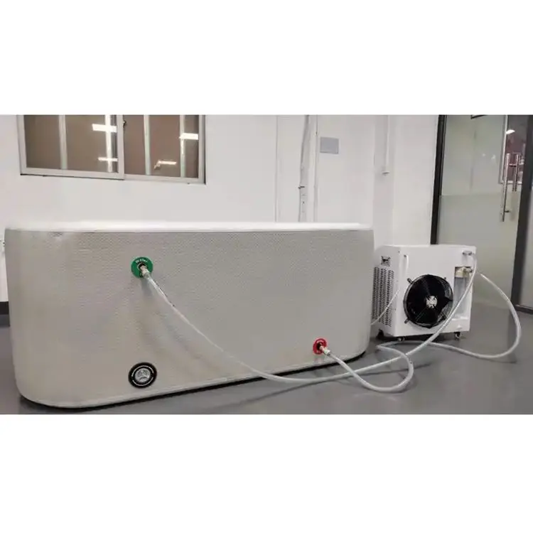 1HP WiFi Water Chiller with UV Heater Athlete Muscle Recovery Ice Bath cold plunge with chiller and ozone