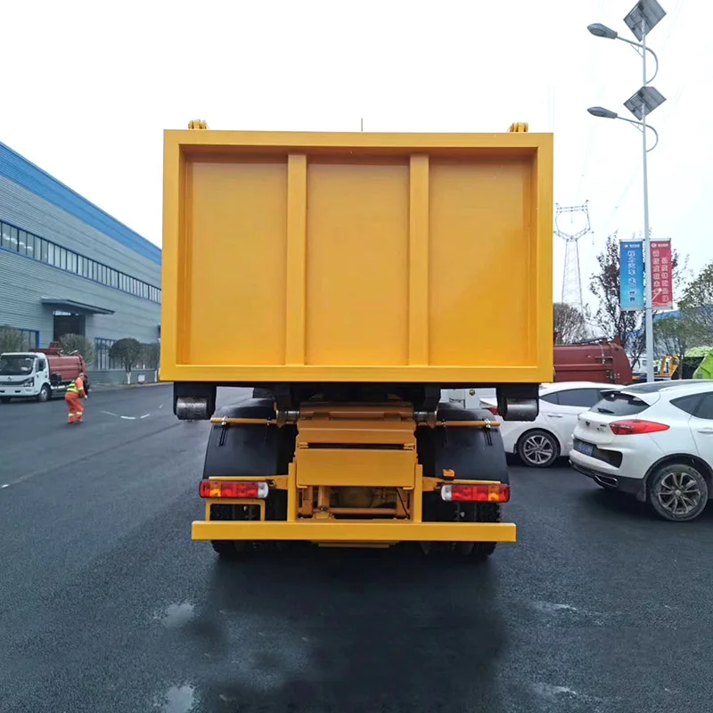Howo тяжелый 6x4 крюк мусоровоз 25 тонн гидравлический откатный контейнер