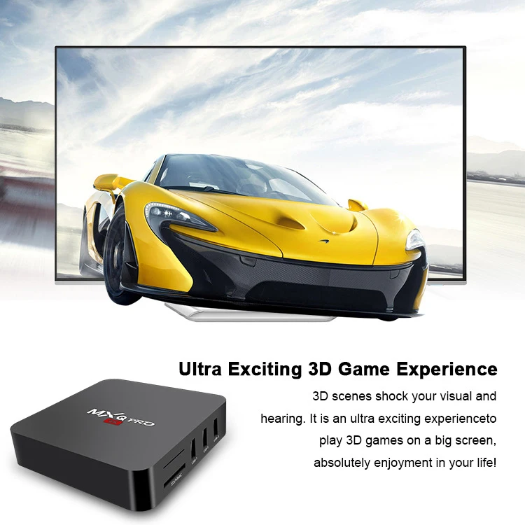  ТВ-приставка MXQ PRO 4K Android 10 S905W 2 ГБ/16 ГБ 3D Wi-Fi 4