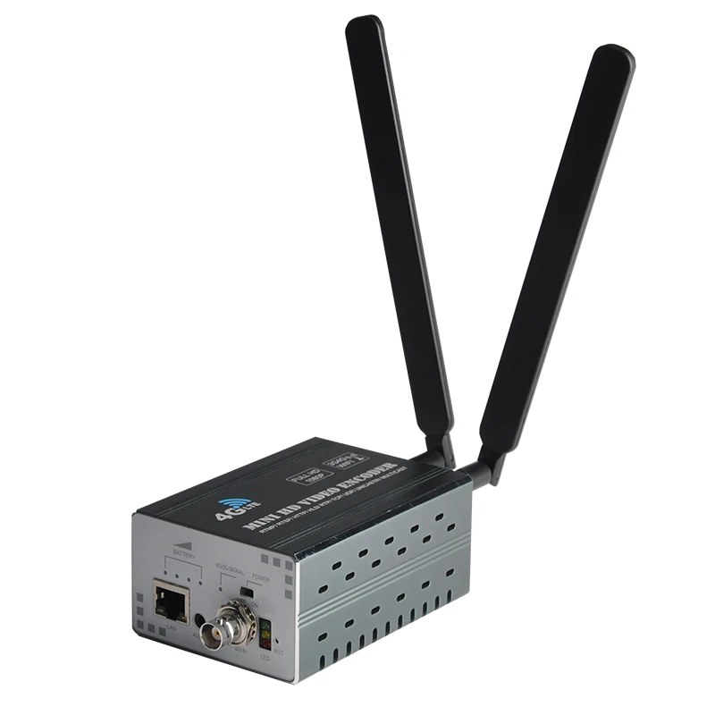 Сто 4G 3G с функцией потоковое видео в реальном времени Wi-Fi H265 Hevc литиевая батарея кодер аппаратные средства HD SDI кодирующее устройство телевидения по протоколу