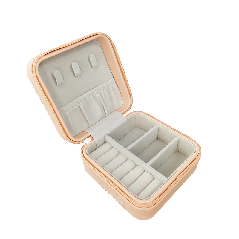 
Luxury Custom Logo Leather Gift organizer Jewellery jewelry Organizer Travel Jewels Jewelry Storage Box For Jewelry 