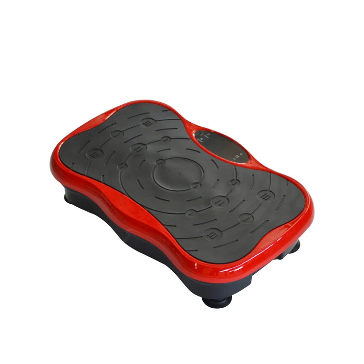 Whole body vibration fit massage plate with touch screen