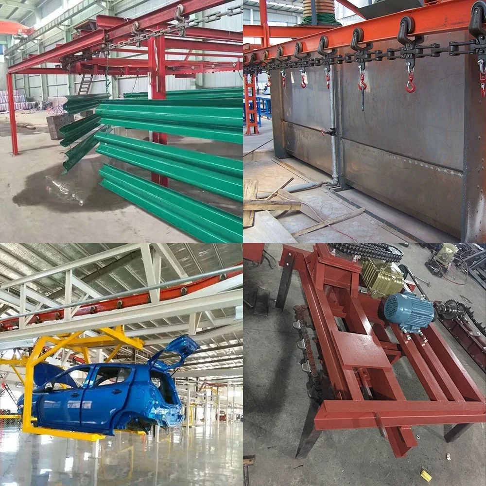 Overhead Conveyor Chain and Trolley for Powder Coating Line X348