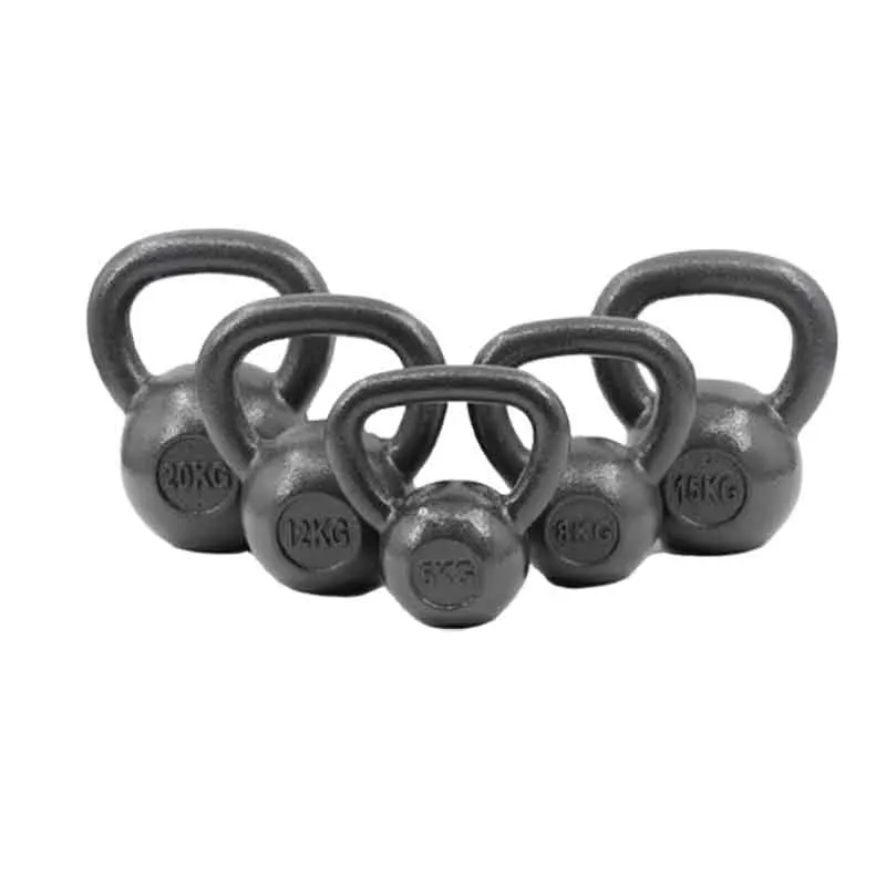 NQ SPORTS Powder Competition Coated Cast Iron Kettlebell Stock Training Fitness Gym Strength Competition Kettlebells Cast Iron