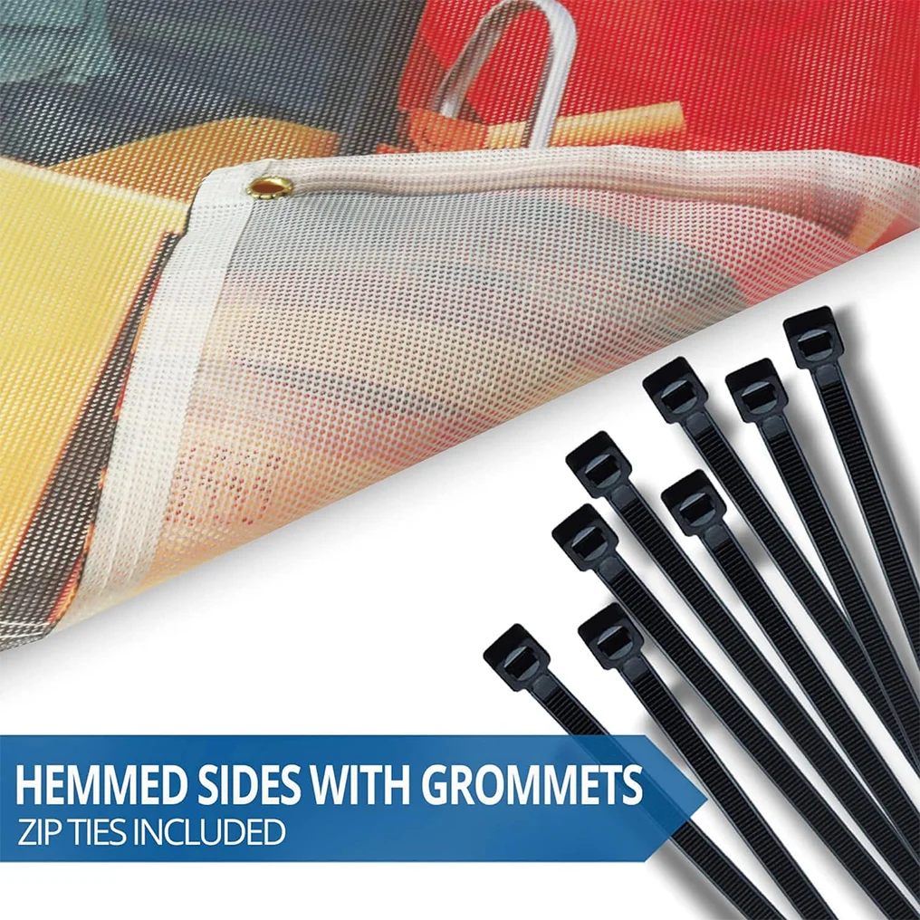 Good quality mesh banner supplies see through vinyl pvc mesh banner for wind