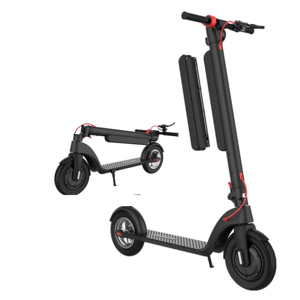 
Hx 30Km Long Battery X8 Brushless 350W Motor 45Km/H Big Tire Scooter Electric 