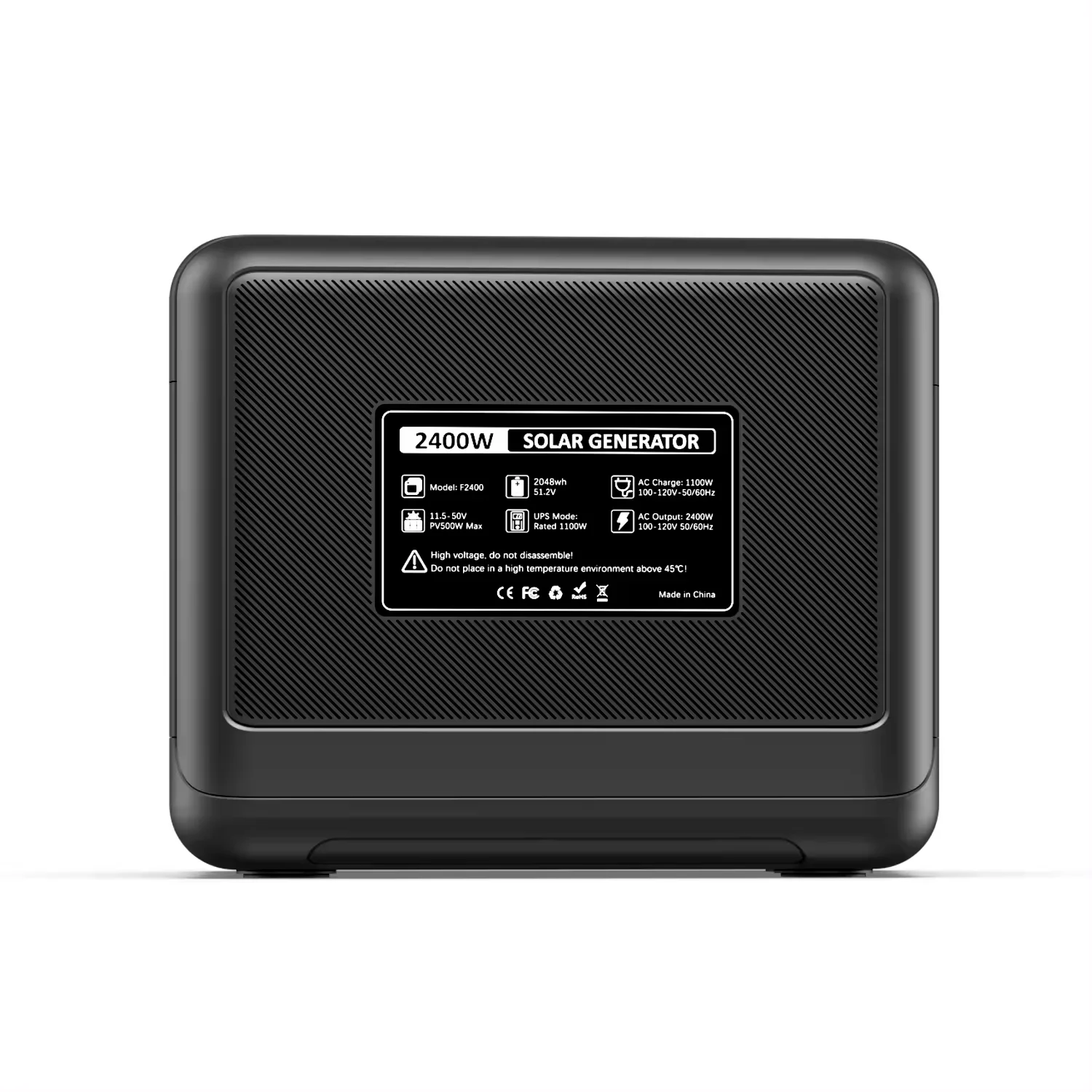 Fossibot F2400 Power Bank 2048Wh 640000mAh 2400W AC DC Outdoors Solar Charging Station Electric Portable Power Bank Station