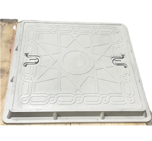 FiberBMC/SMC/Composite Manhole Covers Round Customized Anti Color Feature Safety Material Origin sewer cover