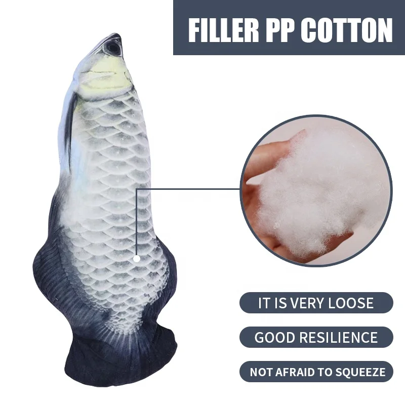 Factory Wholesale High Quality Durable Interactive Pet Toy Funny Stuffed Plush Fish Dog Squeaky Toy Pet Squeak Toys