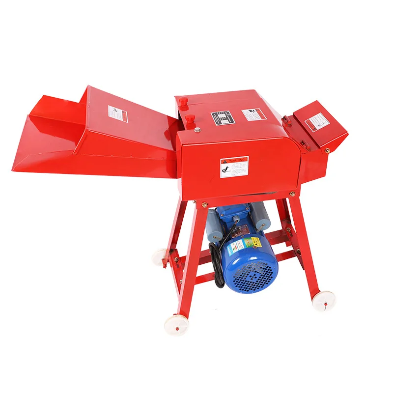 Agricultural Husk Cutter Animal Feed Silage Mixed Grass Gasoline Engine Motor Dual Purpose Mini