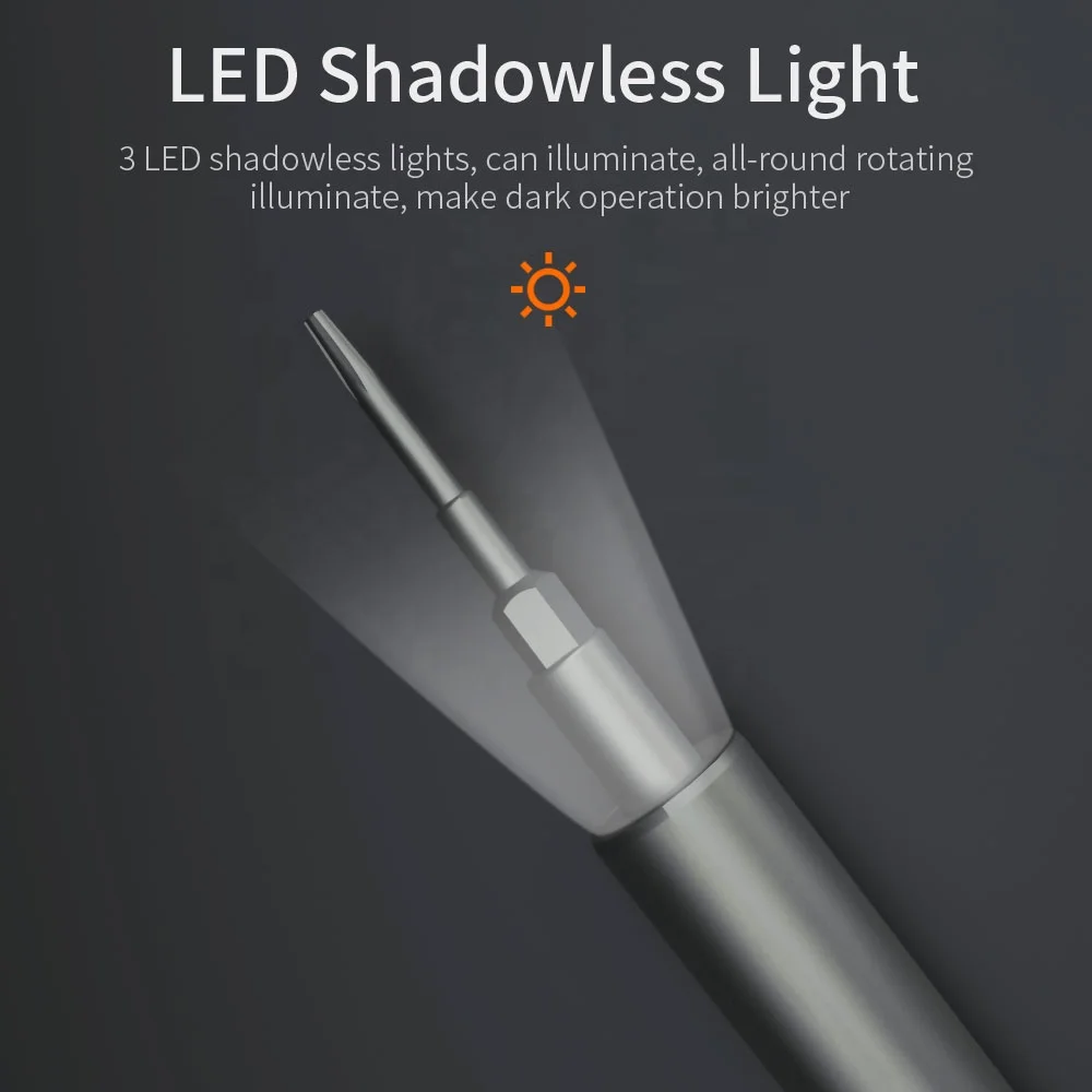 KS-882038 62in1 Lithium Battery Precise Screwdriver Electric Screwdriver Set Rechargeable Cordless Screwdriver Tools Set