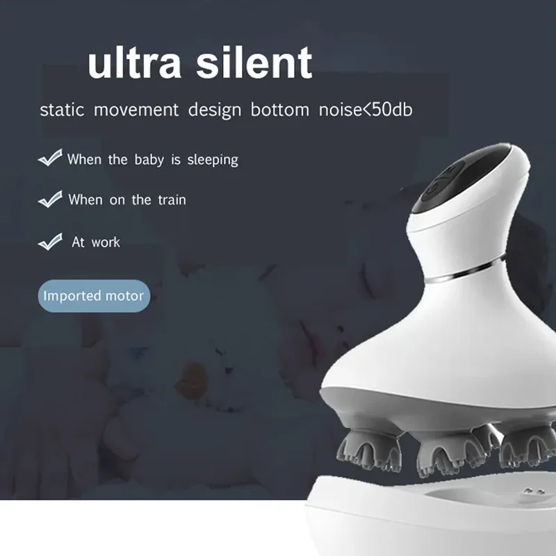 2024 New Product Beauty Equipment Scalp Massage Device Electric Hair Growth Comb Anti Hair Scalp Head Massage