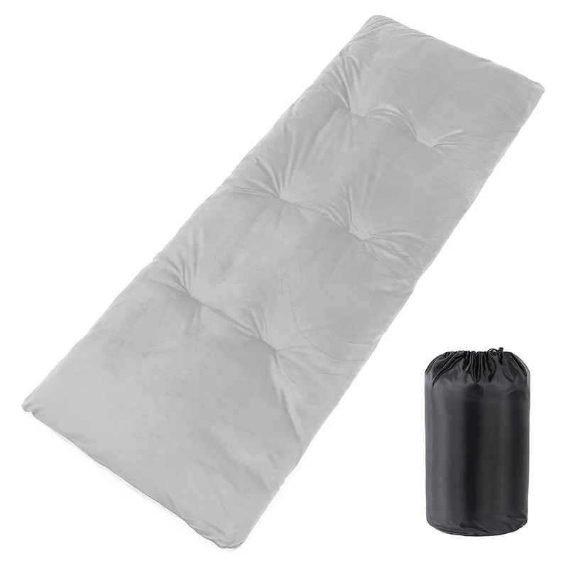 Lightweight Folding Soft Comfortable Microfiber Thick Camping Sleeping Pad Cot Pads for Traveling Hiking Mat