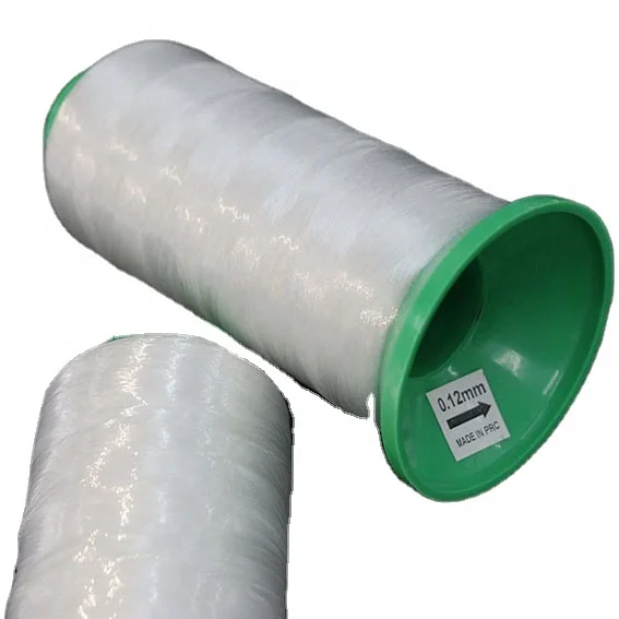  NTEC 0.12mm raw white nylon Sewing thread for wedding dress