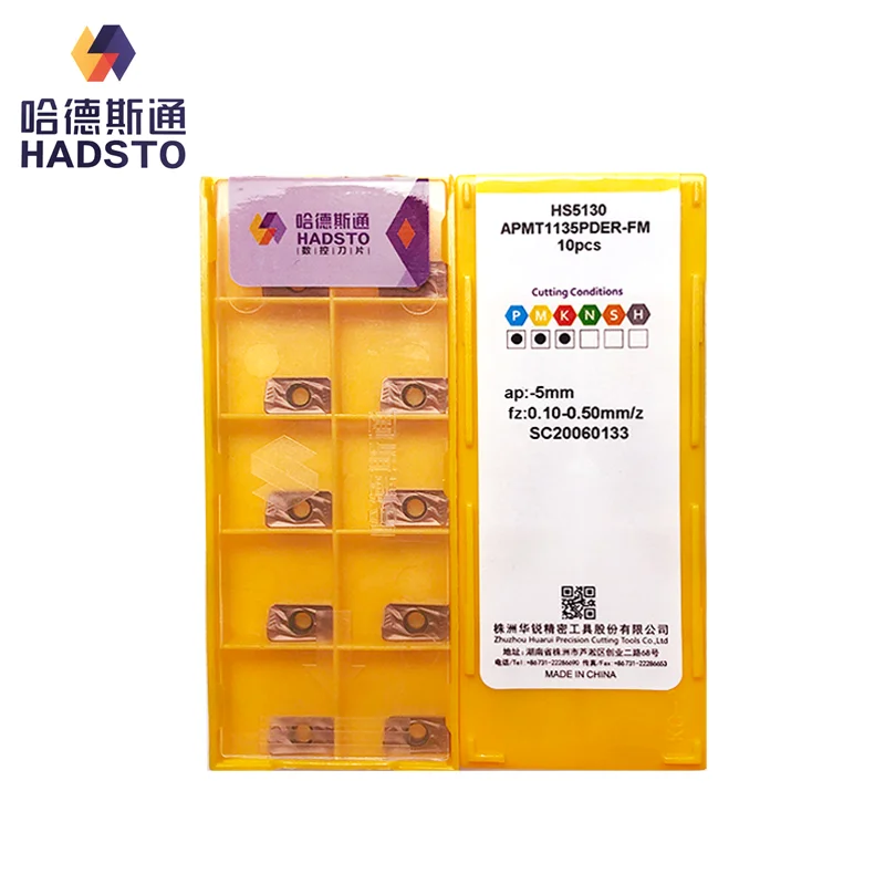 APMT1604PDER cnc tools manufacturer solid carbide HARDSTONE safety milling inserts indexable cutter milling milling cutter